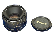 Nikon AF Nikkor 50mm f/1.8 Lens with Cap Made in Japan