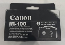 Canon IR-100 Non Correctable Ink Ribbon StarWriter 20/30 Typestar 10/110/210/220