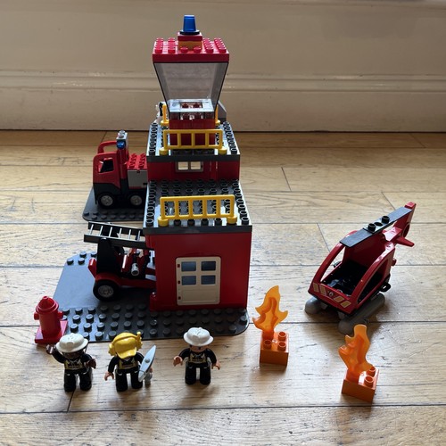 Lego duplo 5601 fire station - duplo,