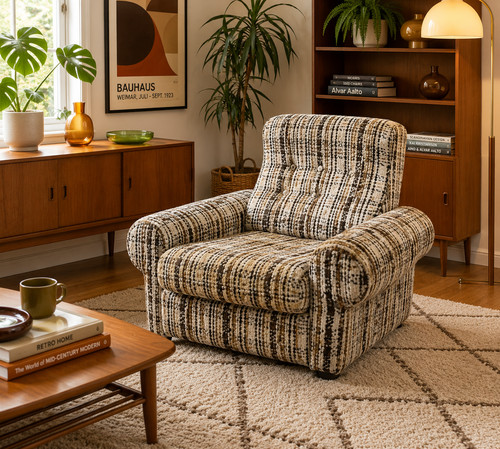 Vintage 1970s lounge - lounge, armchair