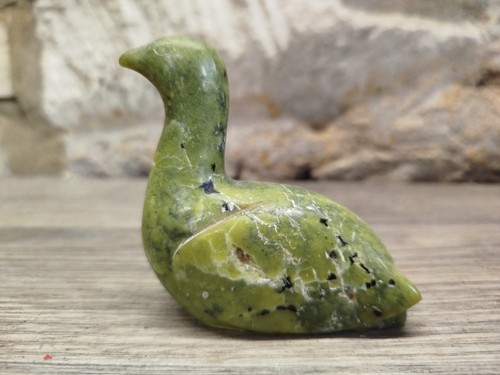 Inuit hand carved serpentine - hand,