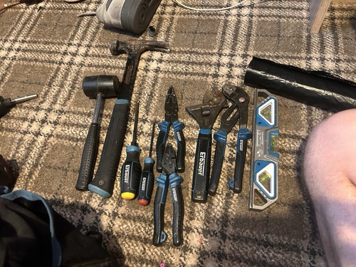 Erbauer tool set with bag - erbauer,