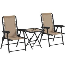 3 Pieces Folding Garden Bistro