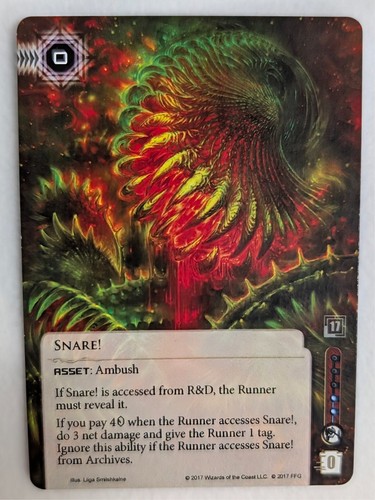 Android netrunner snare - android,
