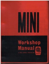 MINI MK1 850 1000 COOPER / S VAN PICK-UP ESTATE 1959-66 FACTORY WORKSHOP MANUAL