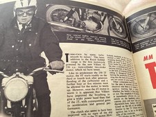 ROYAL ENFIELD TURBO TWIN / HRD SHADOW GEAR BOX MOTORCYCLE ARTICLE PERIOD 1960,s