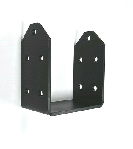 Steel bracket for wood beams - for,