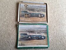 RARE C1931 ERA MALCOLM CAMPBELLS “BLUE-BIRD”BRIAN DE GRINEAU THE MOTOR JIGSAW
