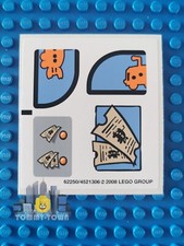 Lego SpongeBob STICKER SHEET