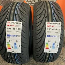 2 x 195/45 R15 Nankang NS-2