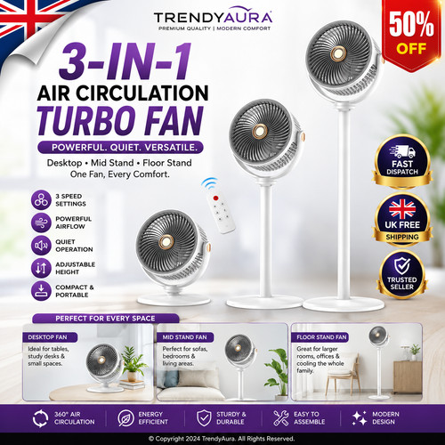 Pedestal fan oscillating - oscillating, 5