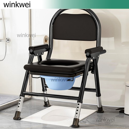 Commode toilet chair backrest - toilet,