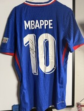 France Mbappe Handsigned