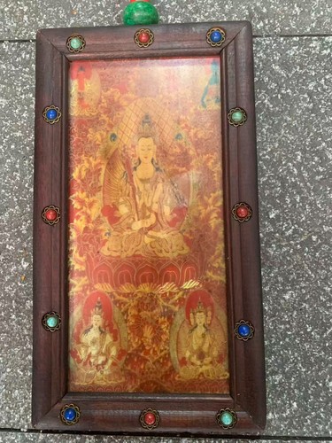 Inch tibetan wood framed - 11.2, wood-framed