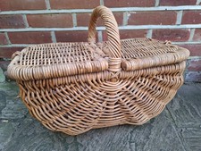 Large Sturdy Vintage Wicker