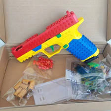 Building Block Launch Toy Gun