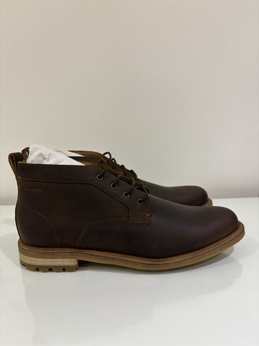 Mens clarks brown boots size - clarks,