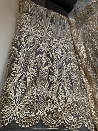 Meter gold embroidered - meter,