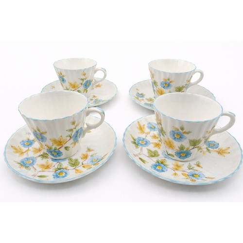 Vintage shelley style fluted - vintage,