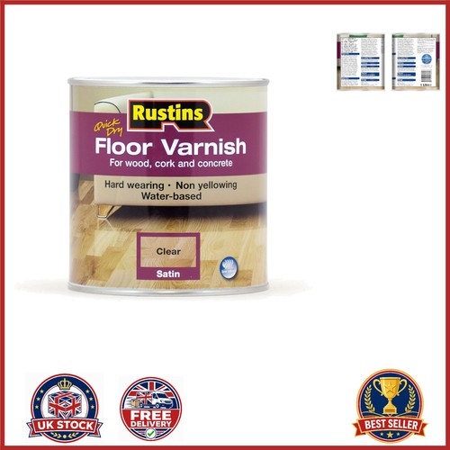 Clear satin floor varnish - clear,