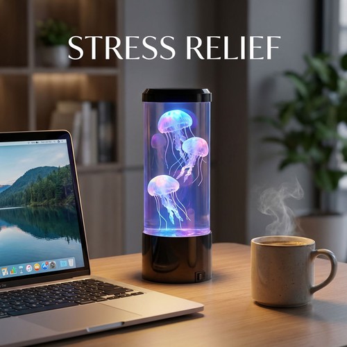 Led jellyfish lamp colour - jellyfish,