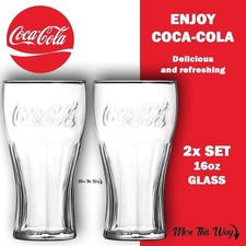 2x Coca Cola Original Clear