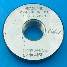 3/4 x 16 UNF Go Screw Thread