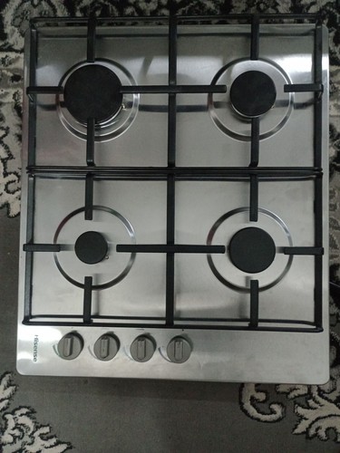 Gas hob stainless hisense - gas,