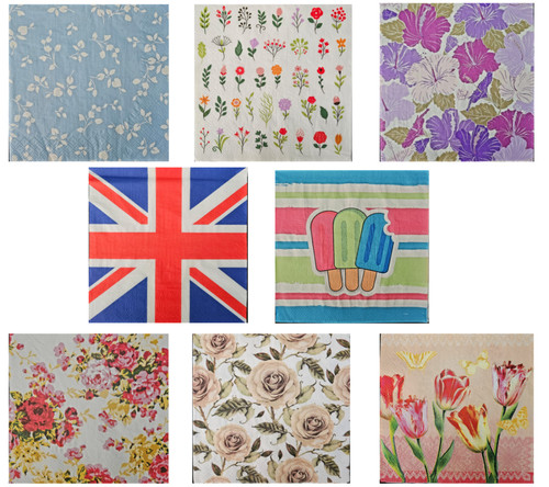 Serviettes paper napkins - 20,