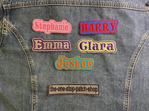 Personalised name embroidered - personalised,