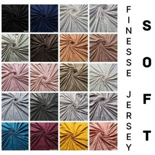 Luxury Super Stretch Premium Quality Thick Plain Jersey Hijab Scarf Head Wrap