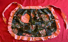 Vintage Handmade Cotton Apron. 50’s/60’s. Length 20”. Waist including Ties - 54”