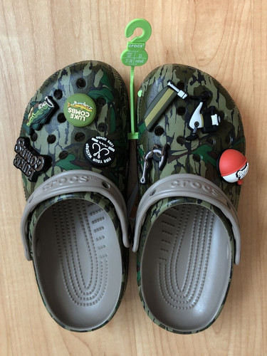 Crocs classic luke combs green - combs,