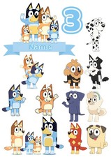 Bluey & Bingo Personalised