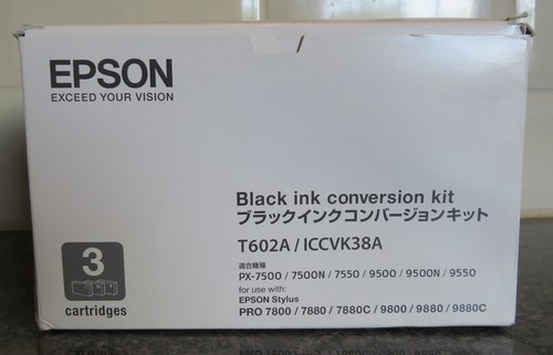 Epson black conversion - conversion, kit