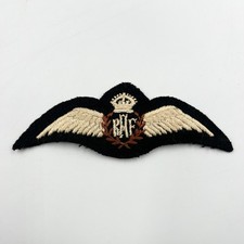 Genuine WW2 RAF Royal Air Force Padded Pilots Wings Unusual Shape