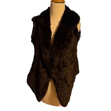 Nicole Farhi Brown Rabbit Fur