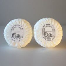 NEW Set of 2 Diptyque Philosykos Round Soap Bar 30g/1.06oz EA New In Wrapper