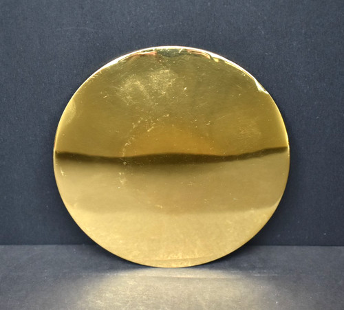 Antique sterling silver disk - sterling,