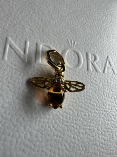Pandora gold bee dangle charm - bee,