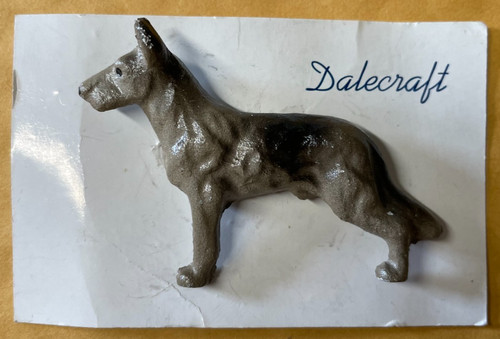 Dalecraft painted metal wolf - dalecraft,