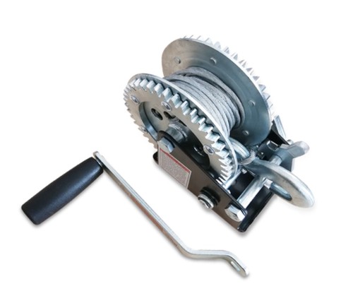 Winch trailer with manual - trailer,