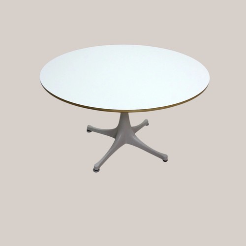 Vitra round white pedestal - a,