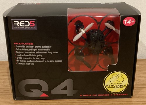 Red quadcopter and - 5,