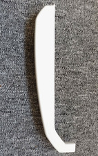Swift Skirt Rail End Cap White