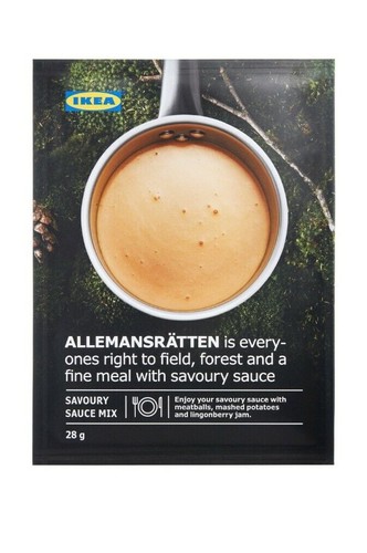 Ikea allemansrätten gravy - allemansrÄtten,