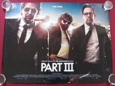 THE HANGOVER PART III UK QUAD