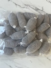 50 Pre filled pva mesh bags Sticky Krill Pellets With Free Liquid And Hookbaits