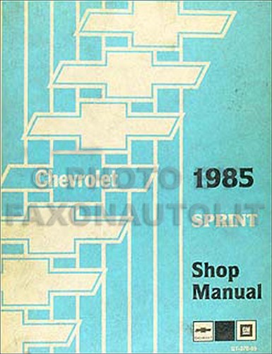 1985 chevy sprint chevrolet - 1985,