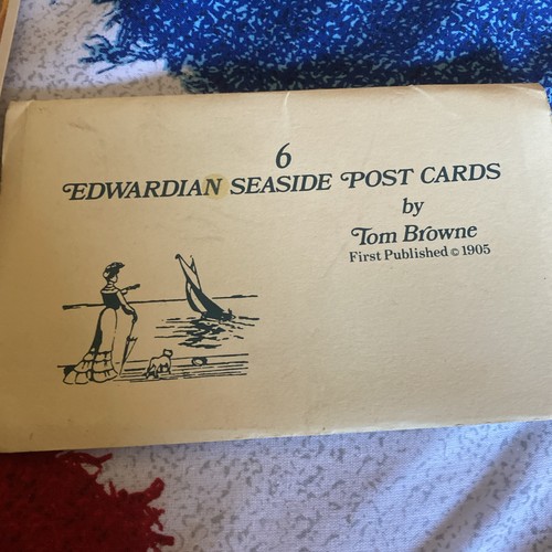 Postcards tom browne - by,